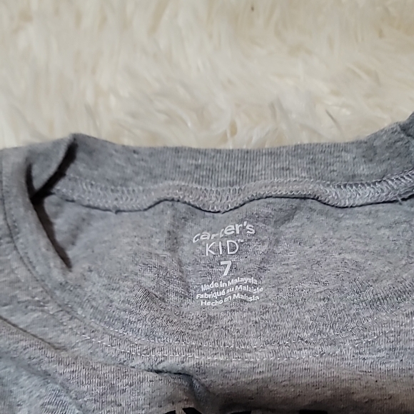 Carter's , Gray Party Like a Guac Star Kids T-Shirt, Boys T-shirt - Picture 3 of 3